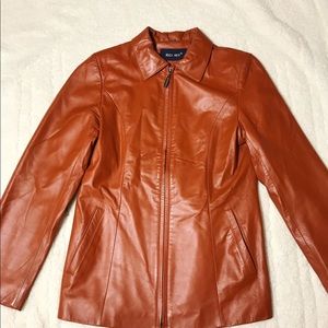 Red Rex jacket. Orange / Red